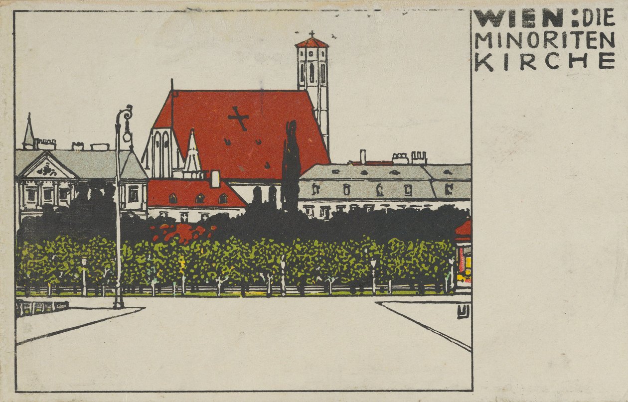 Viena: Igreja Minorita Viena: Igreja Minorita, 1908. de Urban Janke