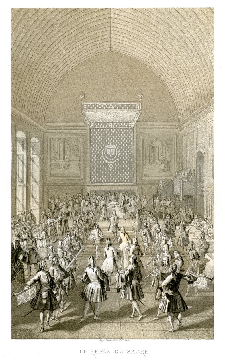 A refeição da coroação, 1715, 1885. de Urrabieta