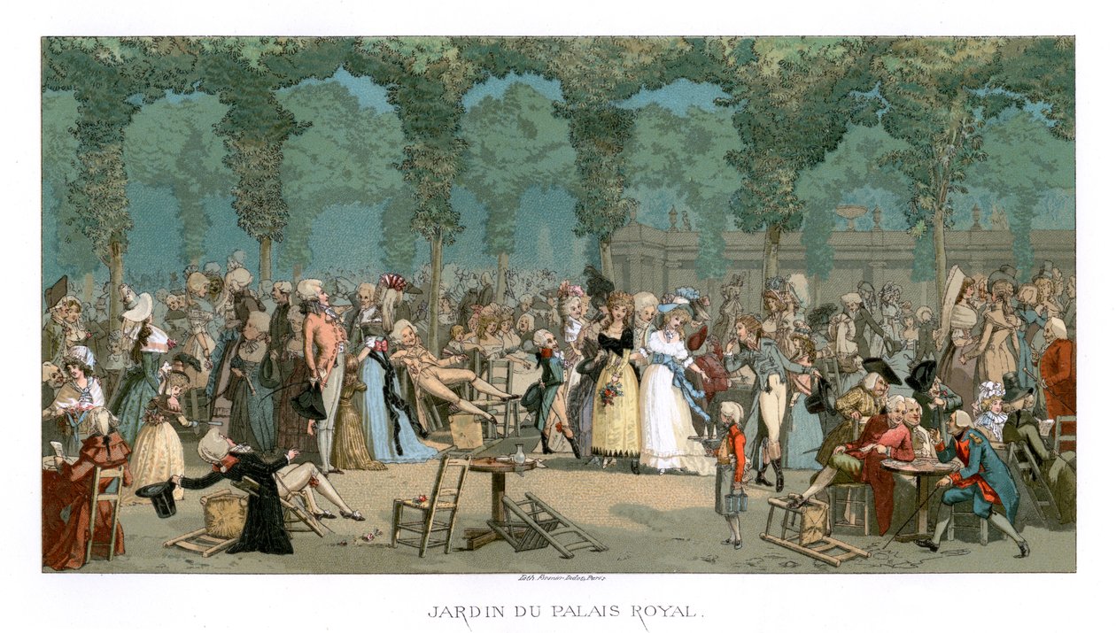 Royal Palace Garden, 1885. de Urrabieta