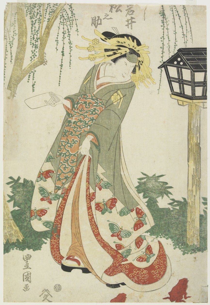 O ator Iwai Matsunosuke de Utagawa Kunisada