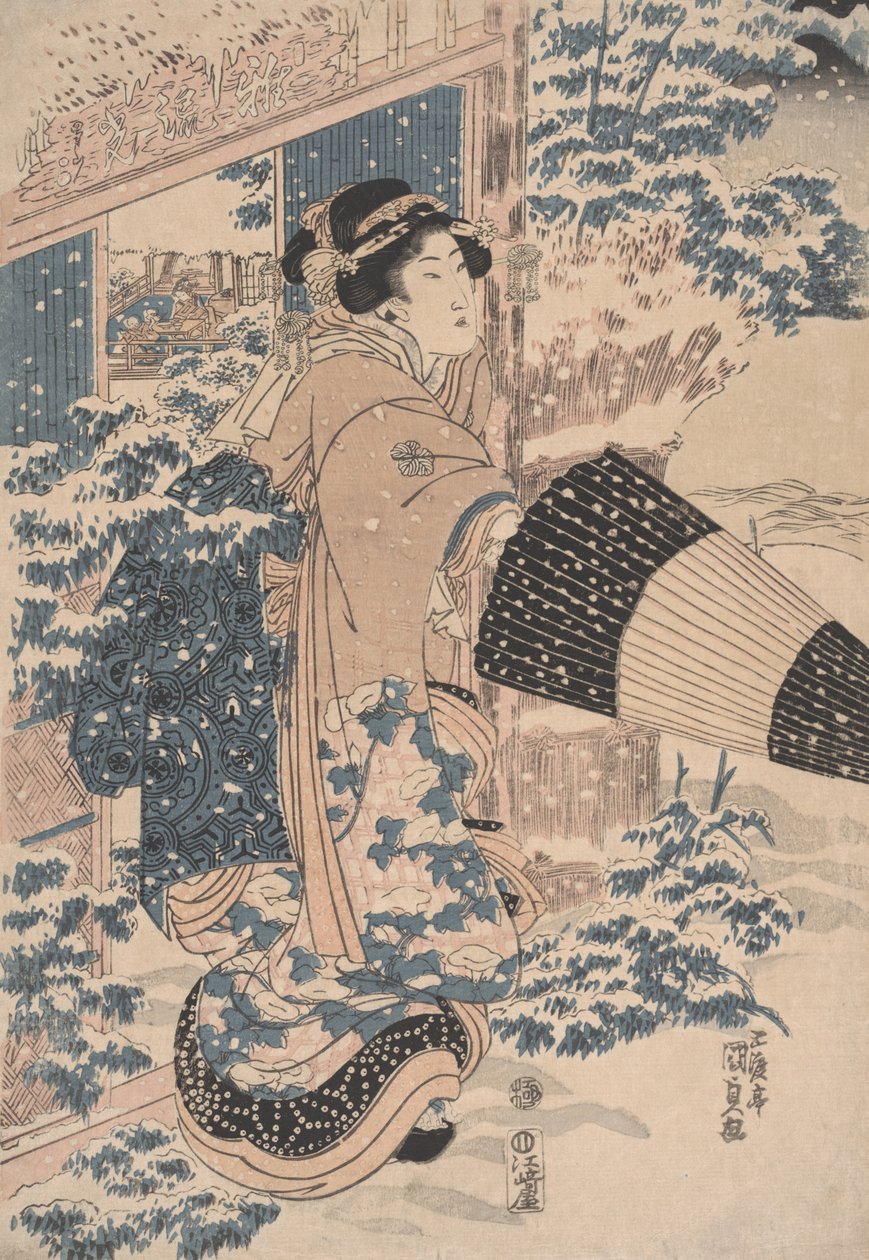 Sem título, c.1830 de Utagawa Kunisada