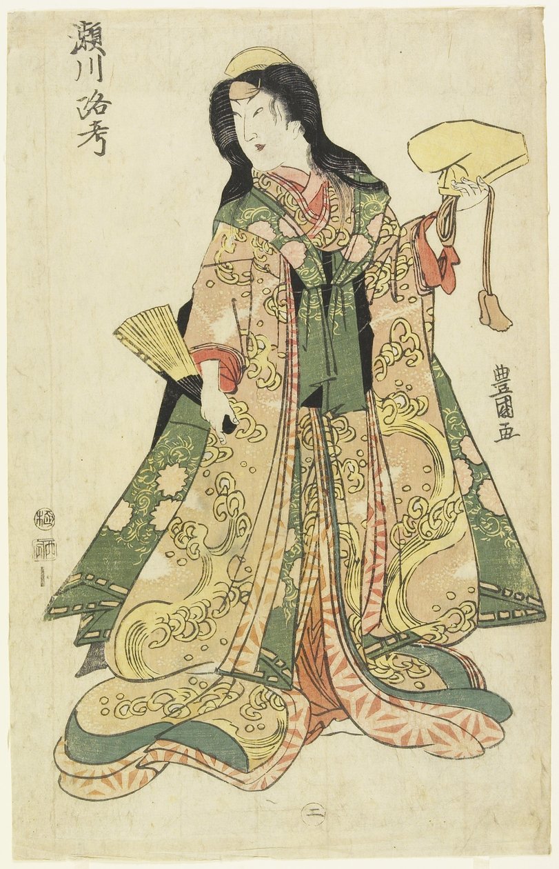 O ator Segawa Roko_, novembro de 1811 de Utagawa Toyokuni