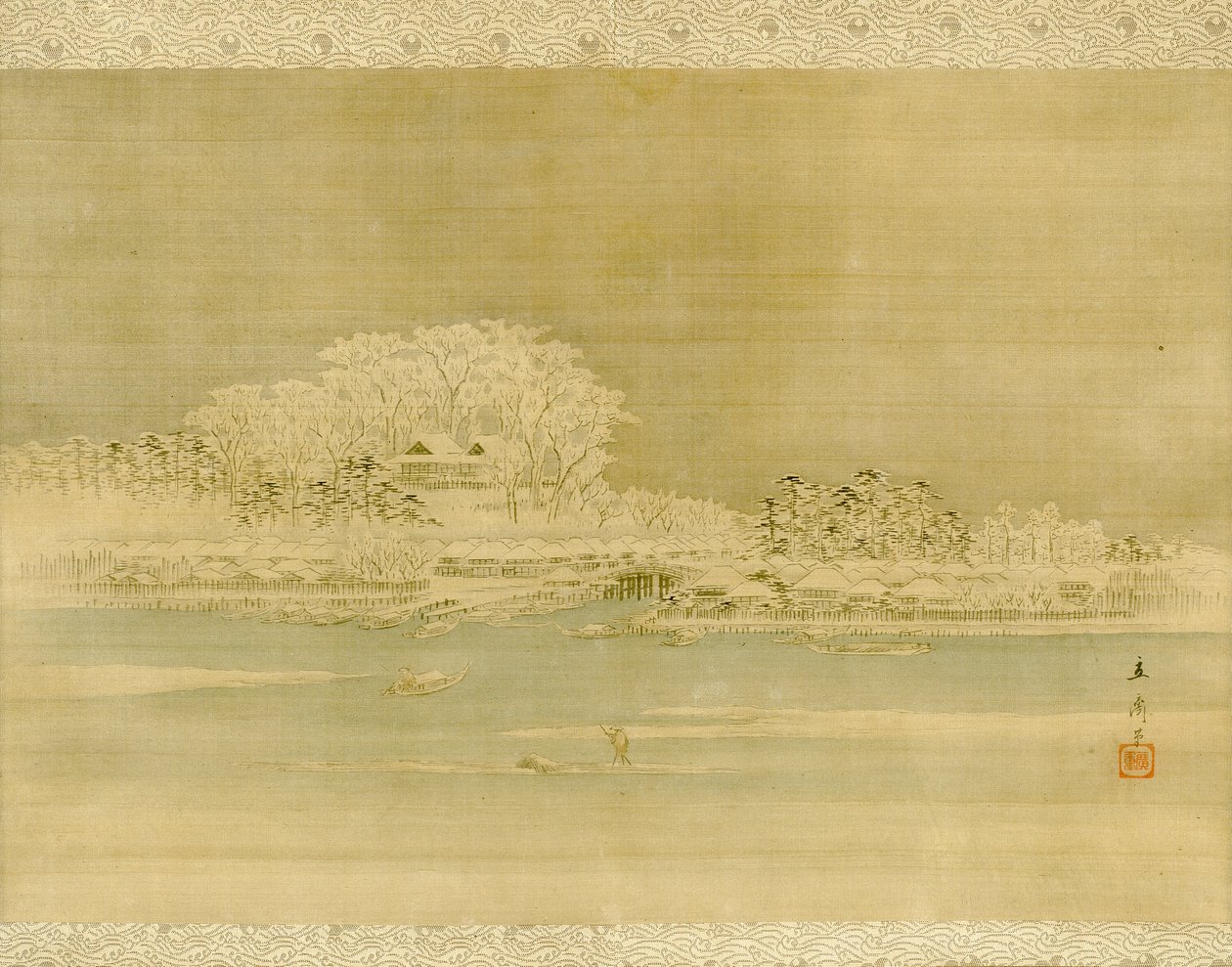 Rio Sumida de Utagawa Hiroshige