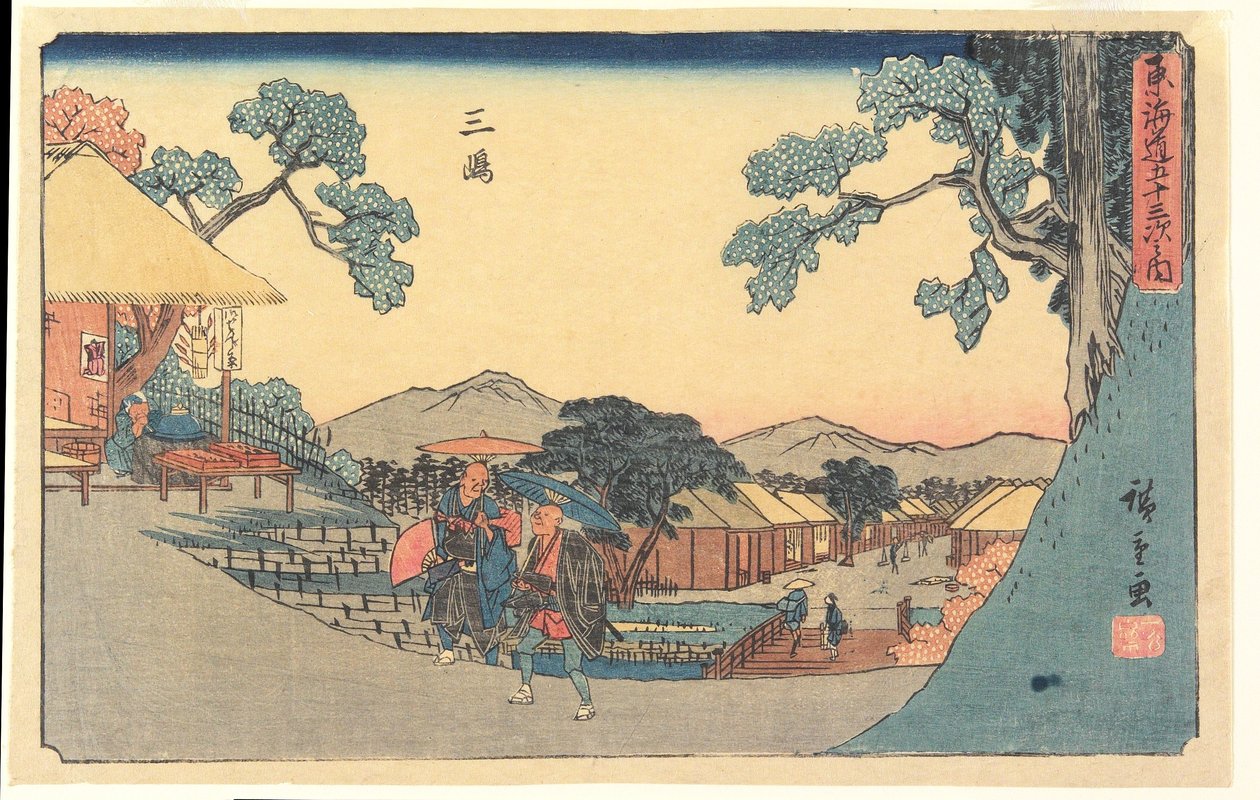 Mishima de Utagawa Hiroshige