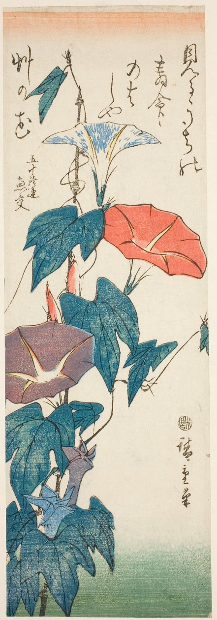 Glória da Manhã de Utagawa Hiroshige