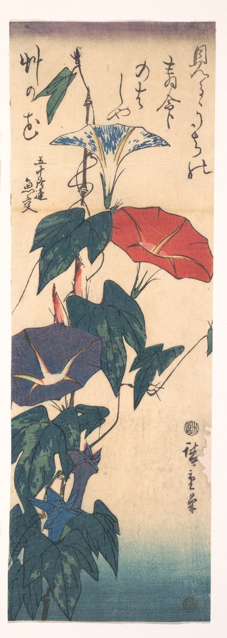 Prunkwinden de Utagawa Hiroshige