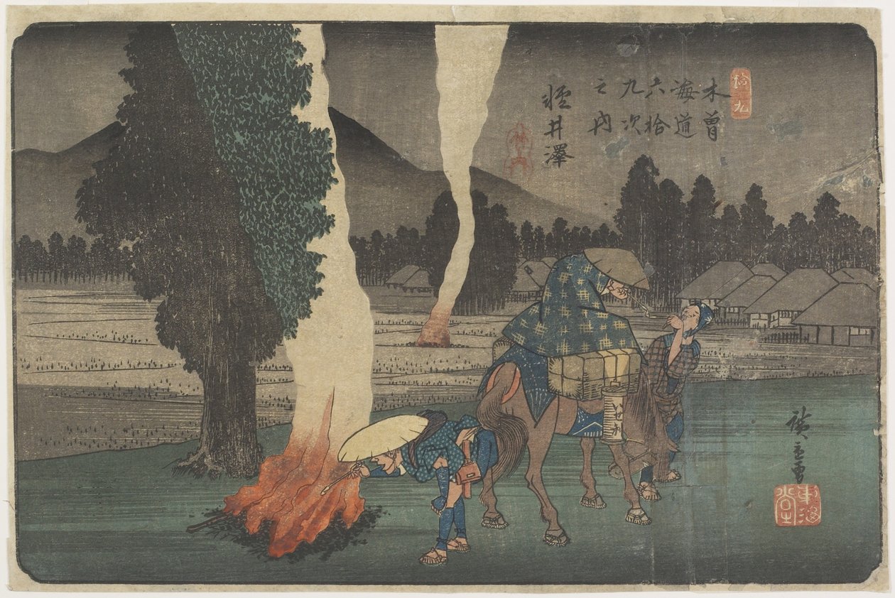 No.19 Karuizawa, 1830-1844 de Utagawa Hiroshige