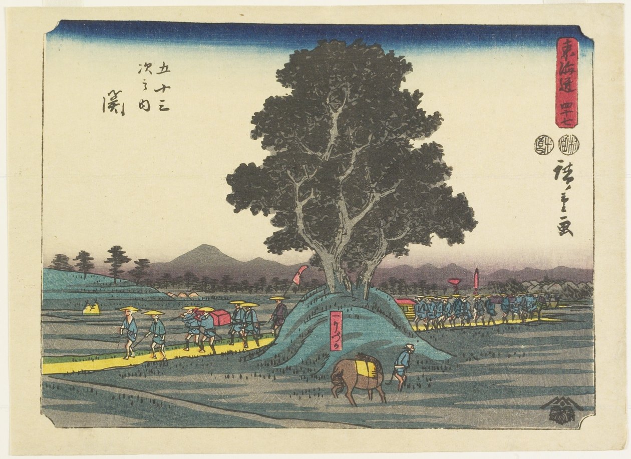 No.47 Sek, 1847-1852 de Utagawa Hiroshige
