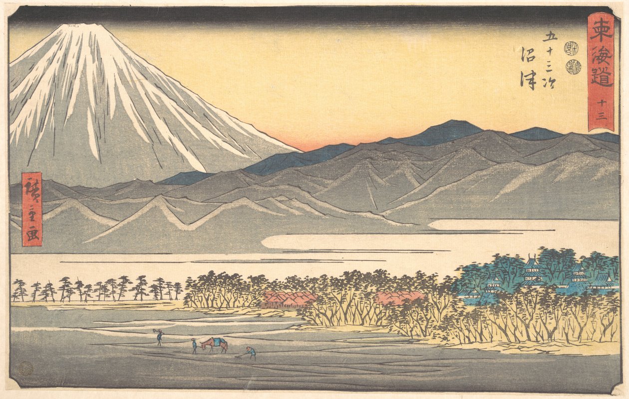 Numazu de Utagawa Hiroshige