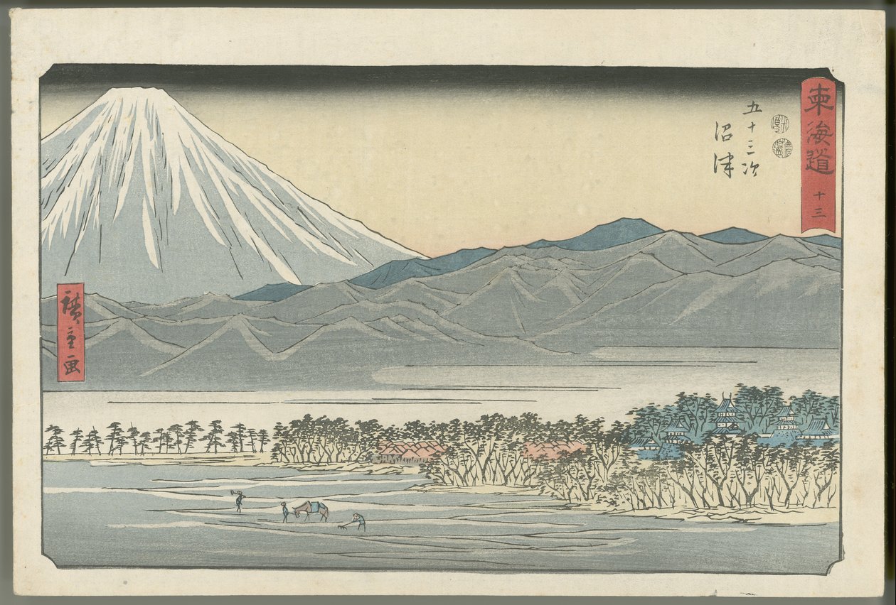 Numazu de Utagawa Hiroshige