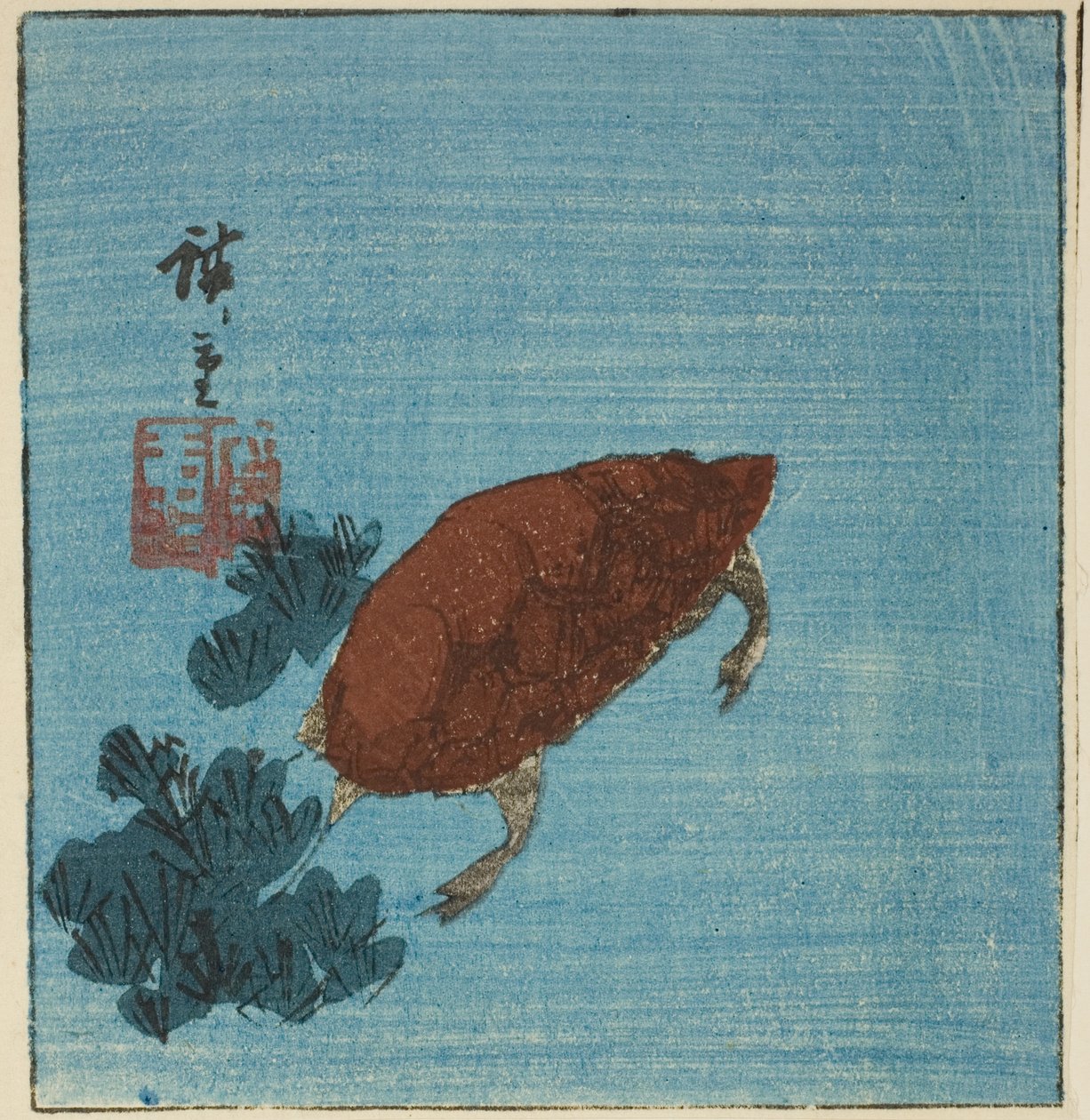 Tartaruga de Utagawa Hiroshige