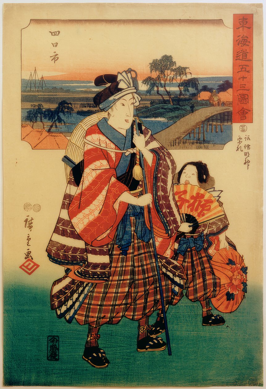 Yokkaichi de Utagawa Hiroshige