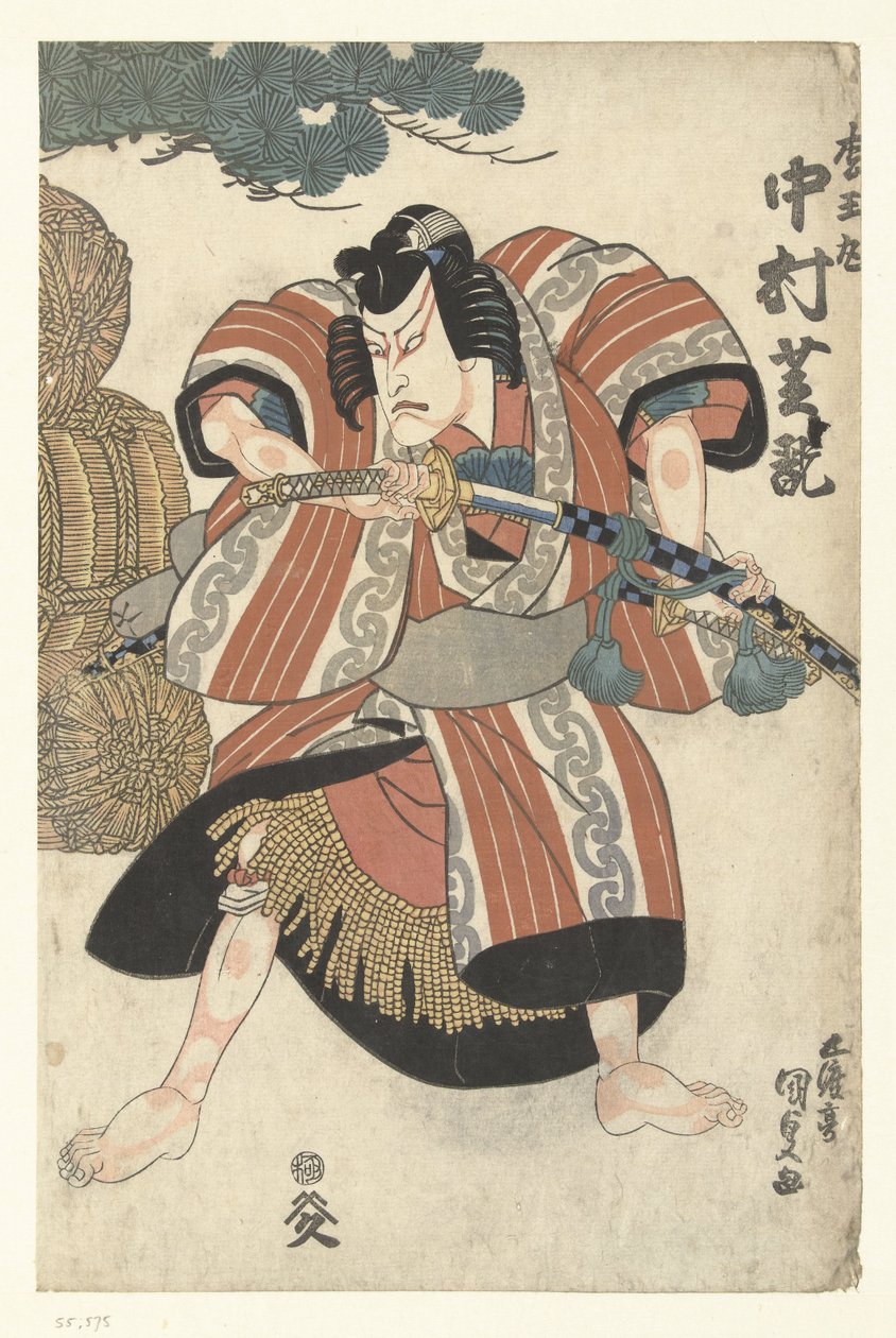 Nakamura Shikan I a ls Matsuomaru Matsuomaru, Nakamura Shikan de Utagawa Kunisada (I)