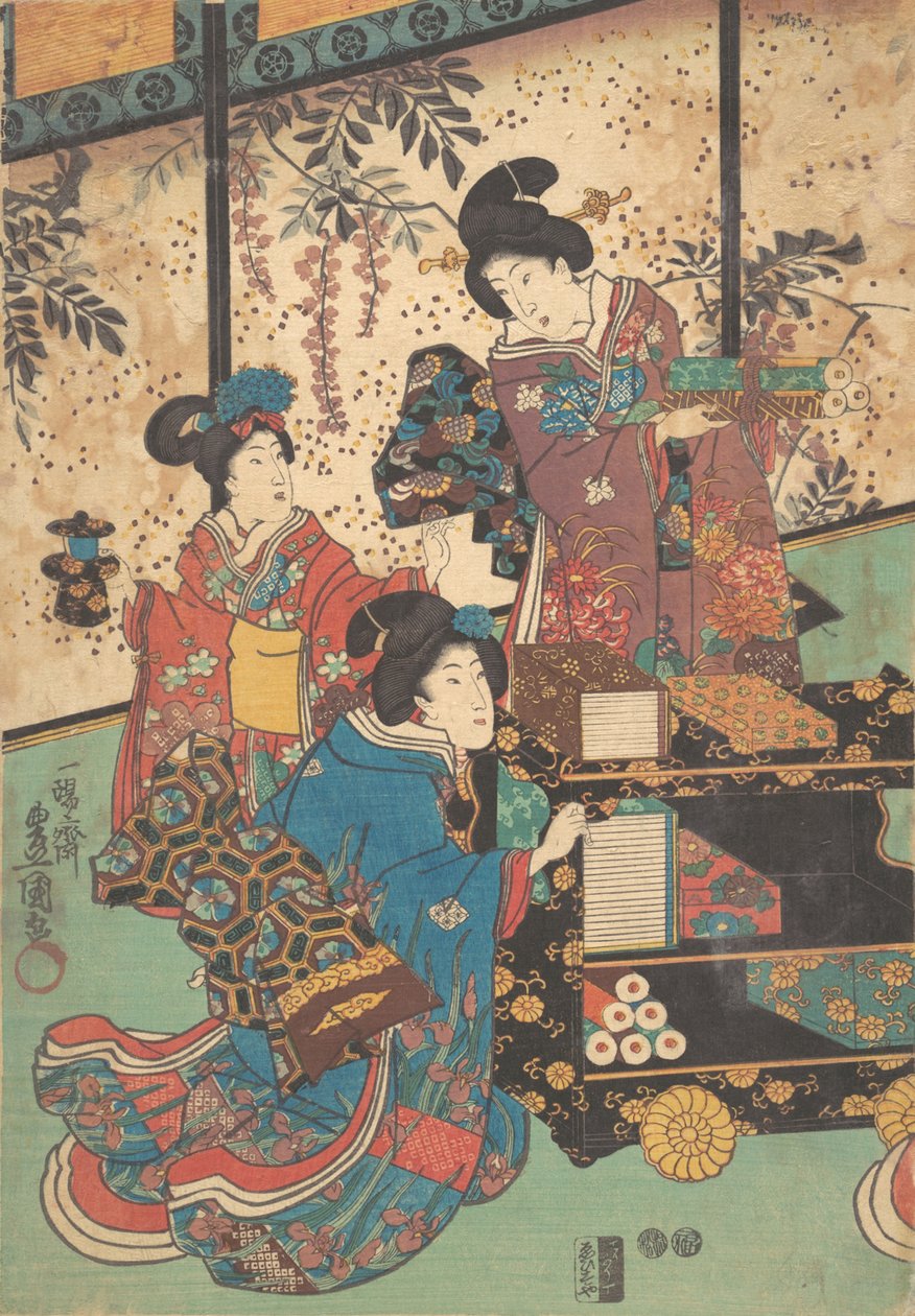 Imprimir. de Utagawa Kunisada