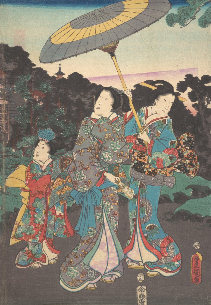 Imprimir. de Utagawa Kunisada