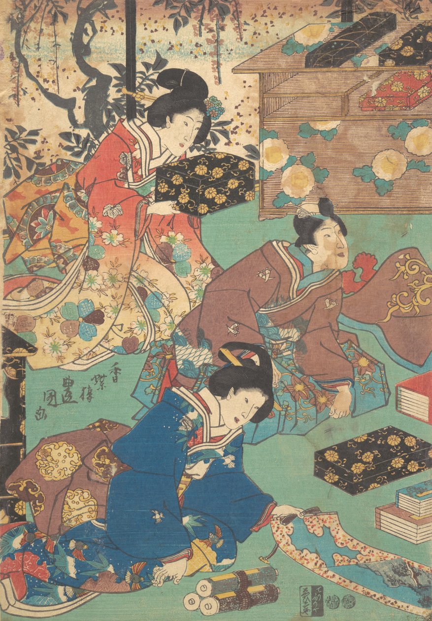 Imprimir. de Utagawa Kunisada