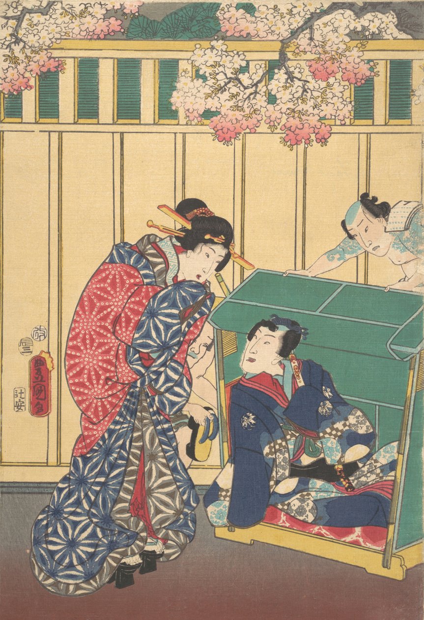 Imprimir. de Utagawa Kunisada