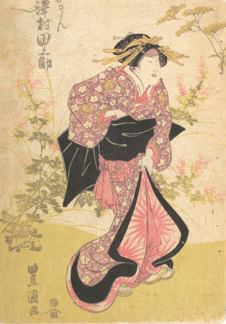 Impressão, século XIX, século XIX. de Utagawa Kunisada