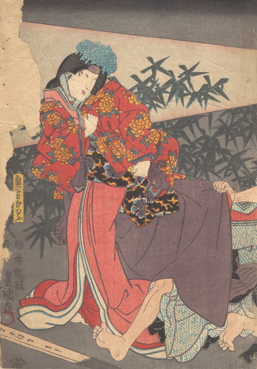 Impresso, século 19., século 19. de Utagawa Kunisada