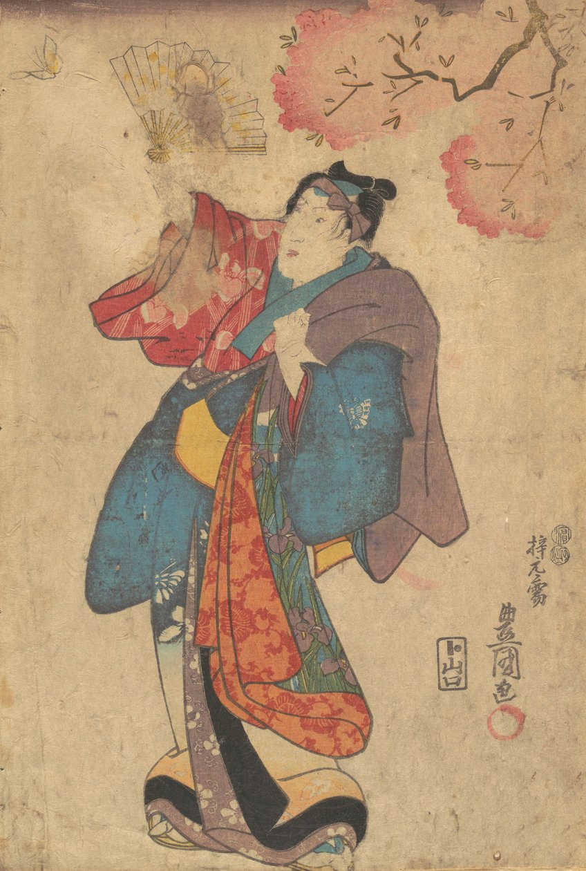 Impresso, século 19., século 19. de Utagawa Kunisada