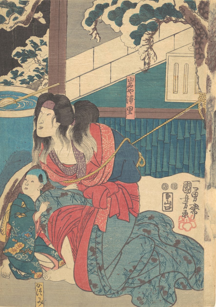 Impresso, século 19., século 19. de Utagawa Kunisada
