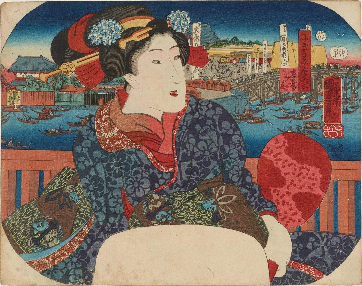 Locais emocionantes de Utagawa Kuniyoshi