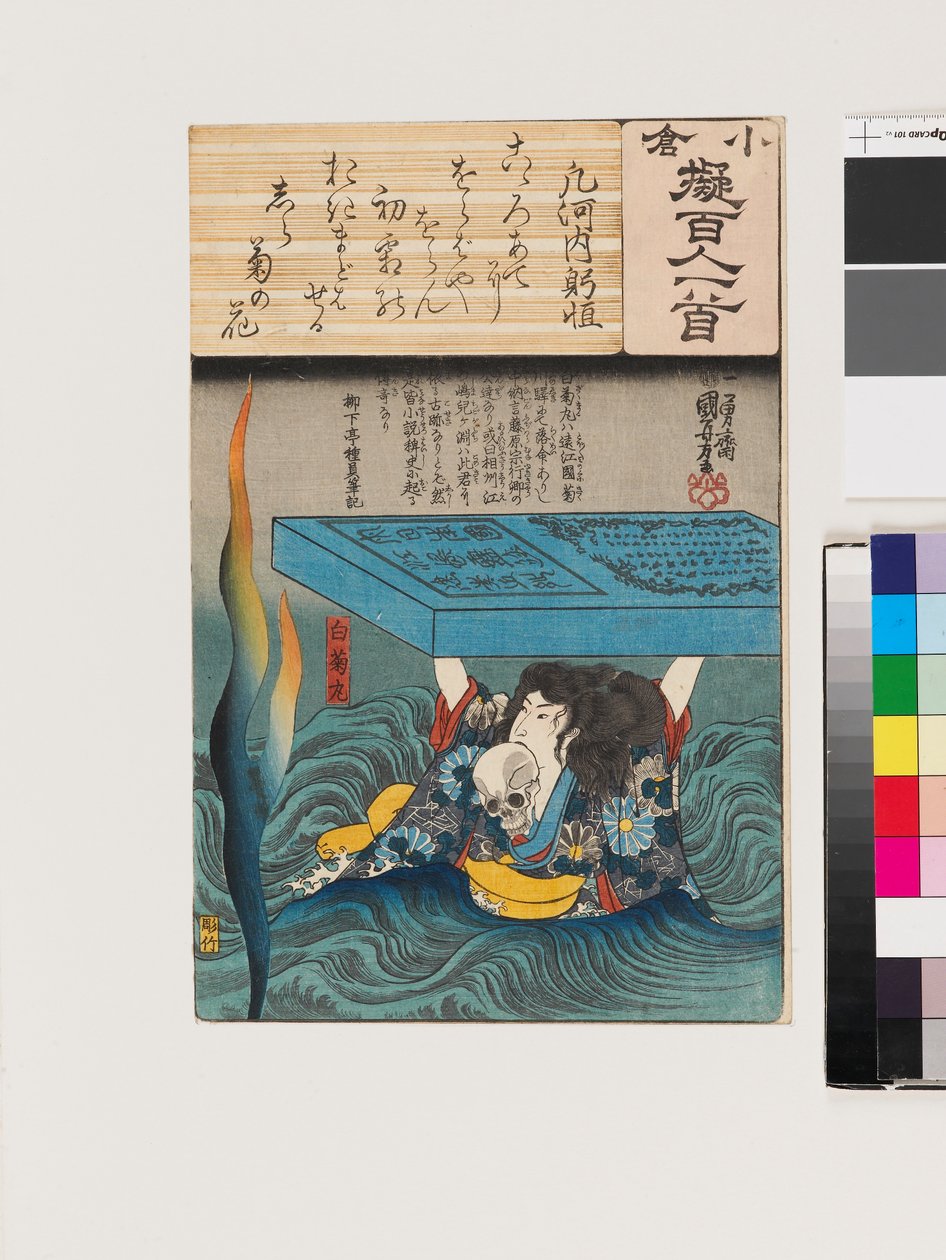 Ōshikōchi no Mitsune de Utagawa Kuniyoshi