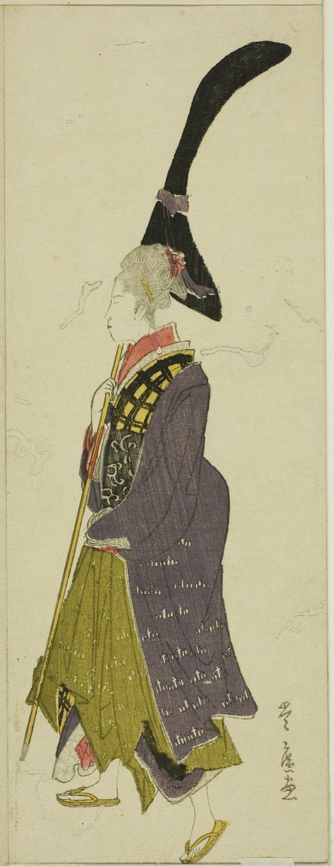 Paródia de uma procissão daimyo de Utagawa Toyohiro
