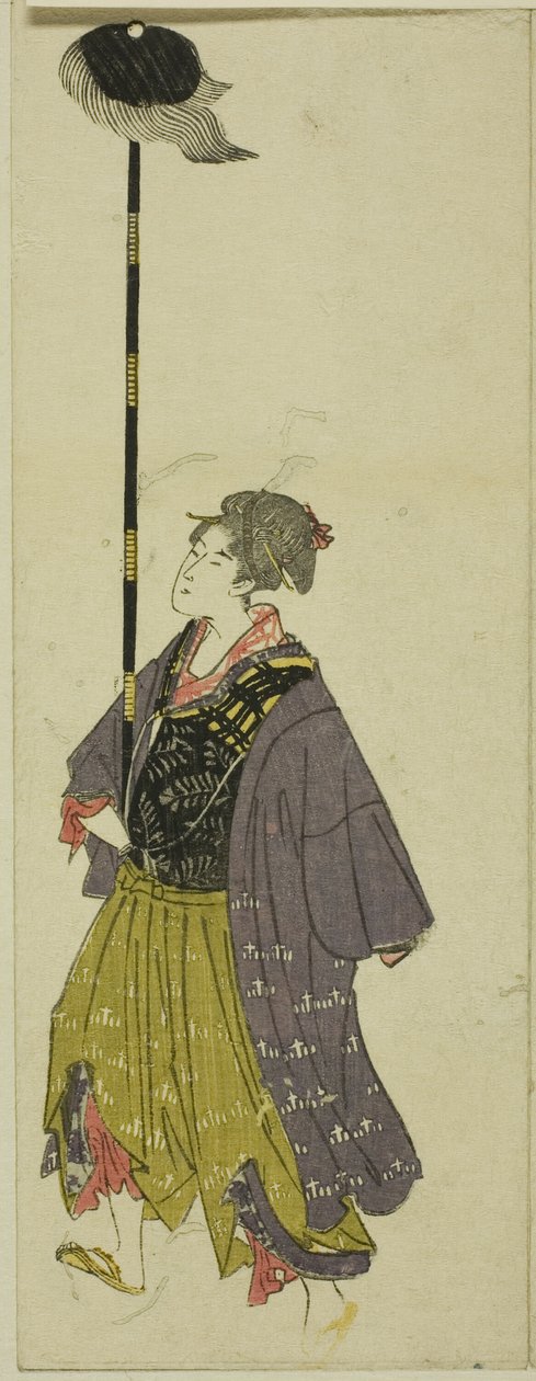 Paródia de uma procissão daimyo de Utagawa Toyohiro