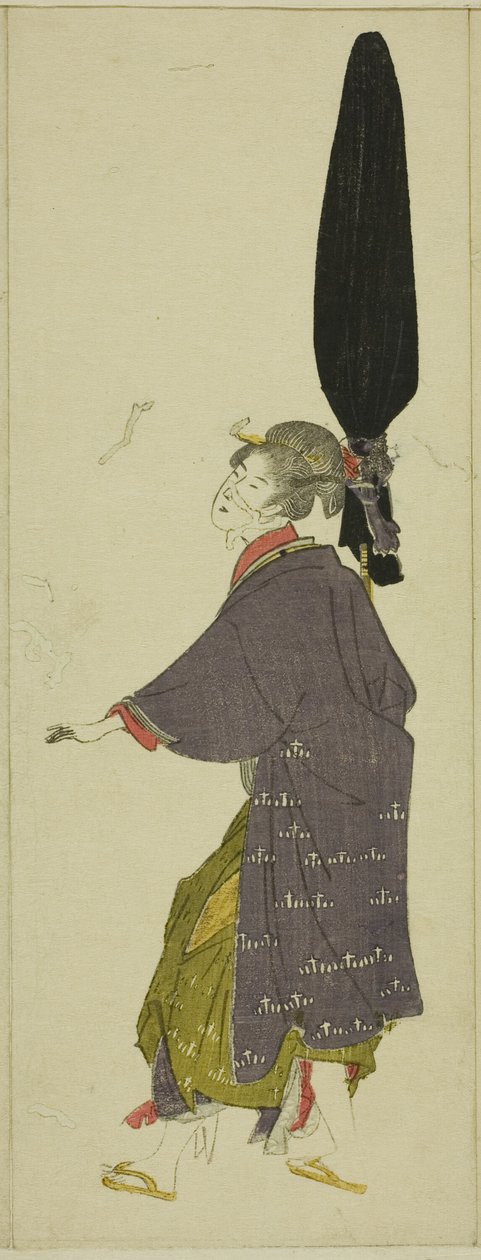 Paródia de uma procissão daimyo de Utagawa Toyohiro