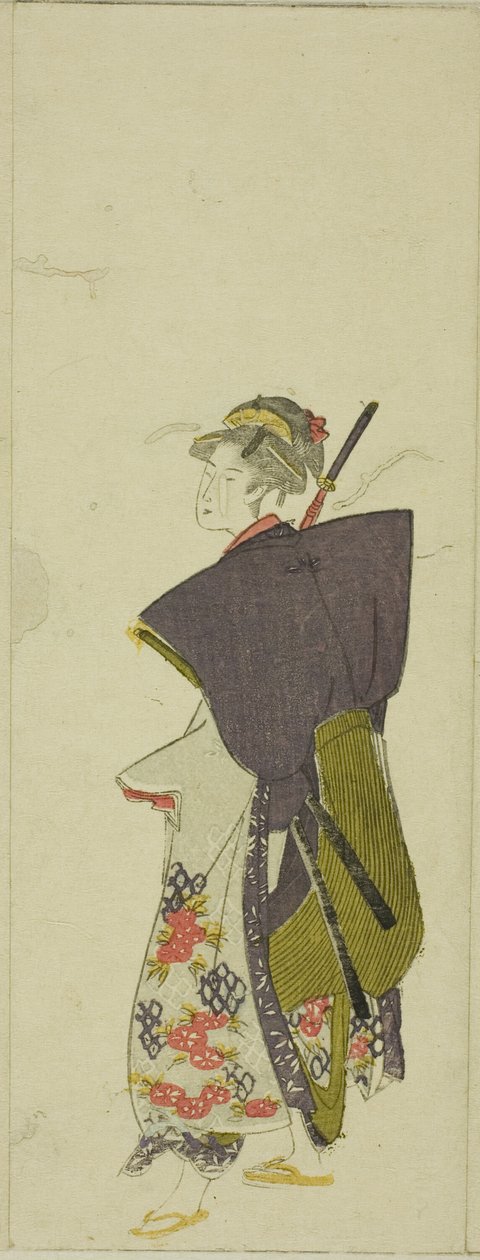 Paródia de uma procissão daimyo de Utagawa Toyohiro