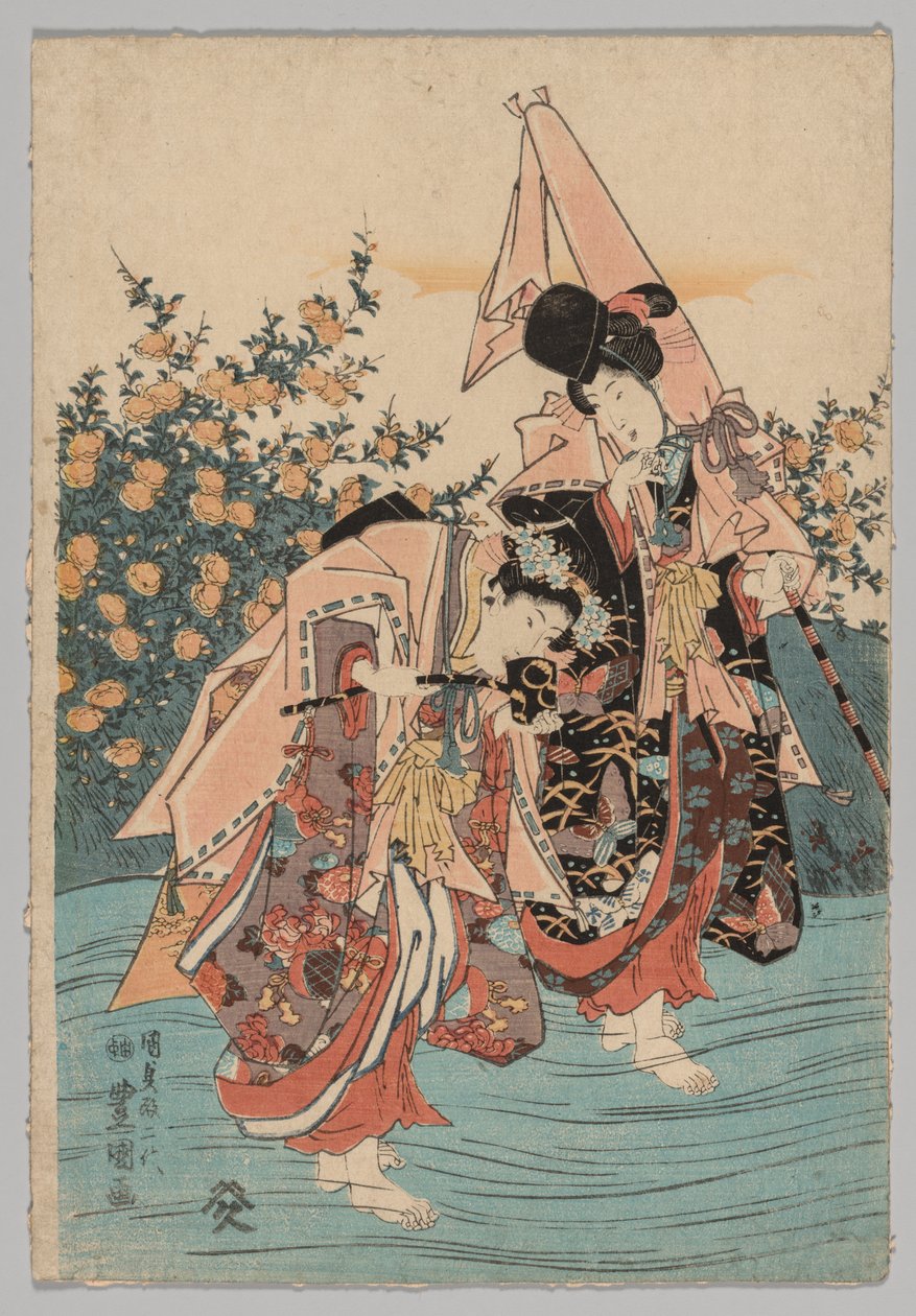 Atrizes de Utagawa Toyokuni