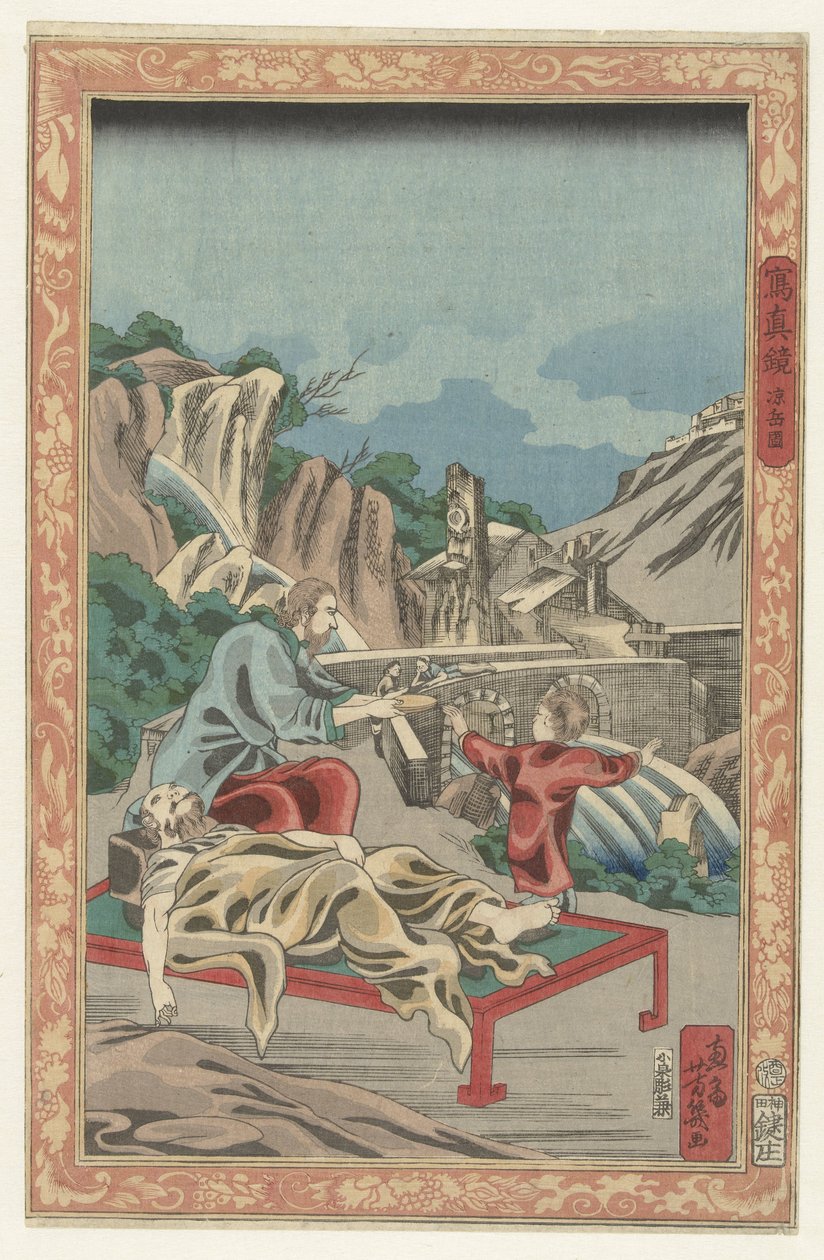 Câmara obscura
Câmara obscura (título da série)
Shashinkyo (título da série sobre o objecto) de Utagawa Yoshiiku