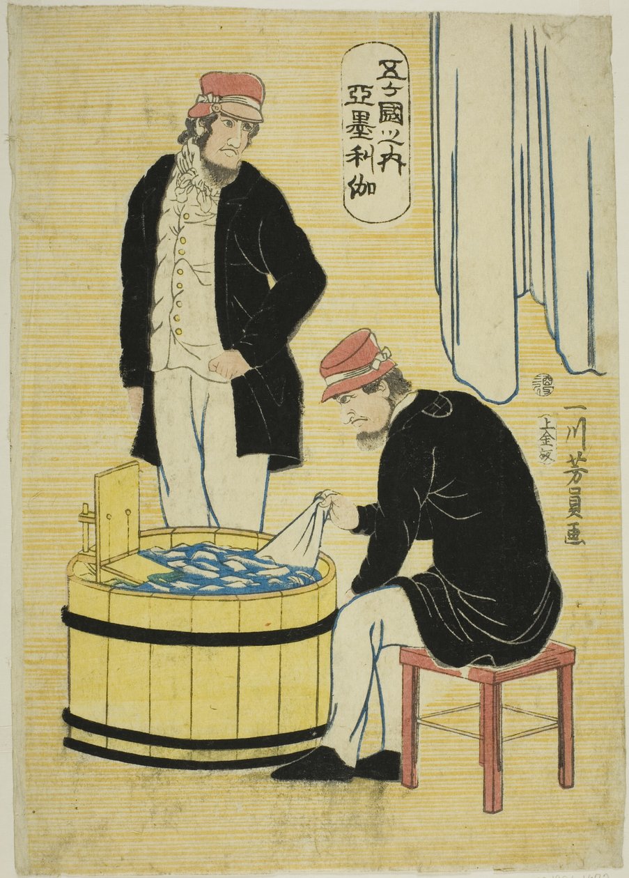 Entre as Nações do Campo: Américas de Utagawa Yoshikazu