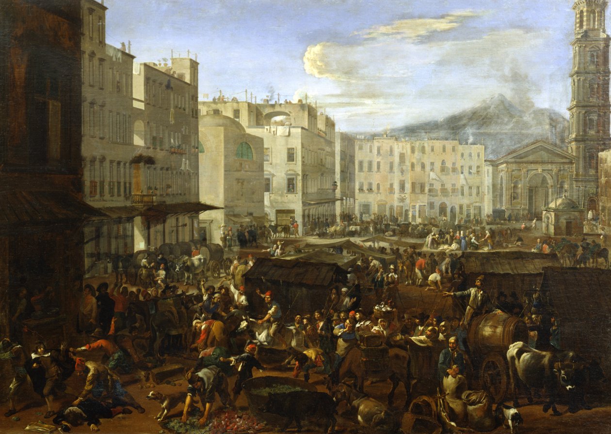 A revolta de Masaniello de V. and Cerquozzi, M. Codazzi