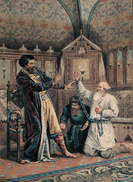 Corte de um boiardo de V Belousov