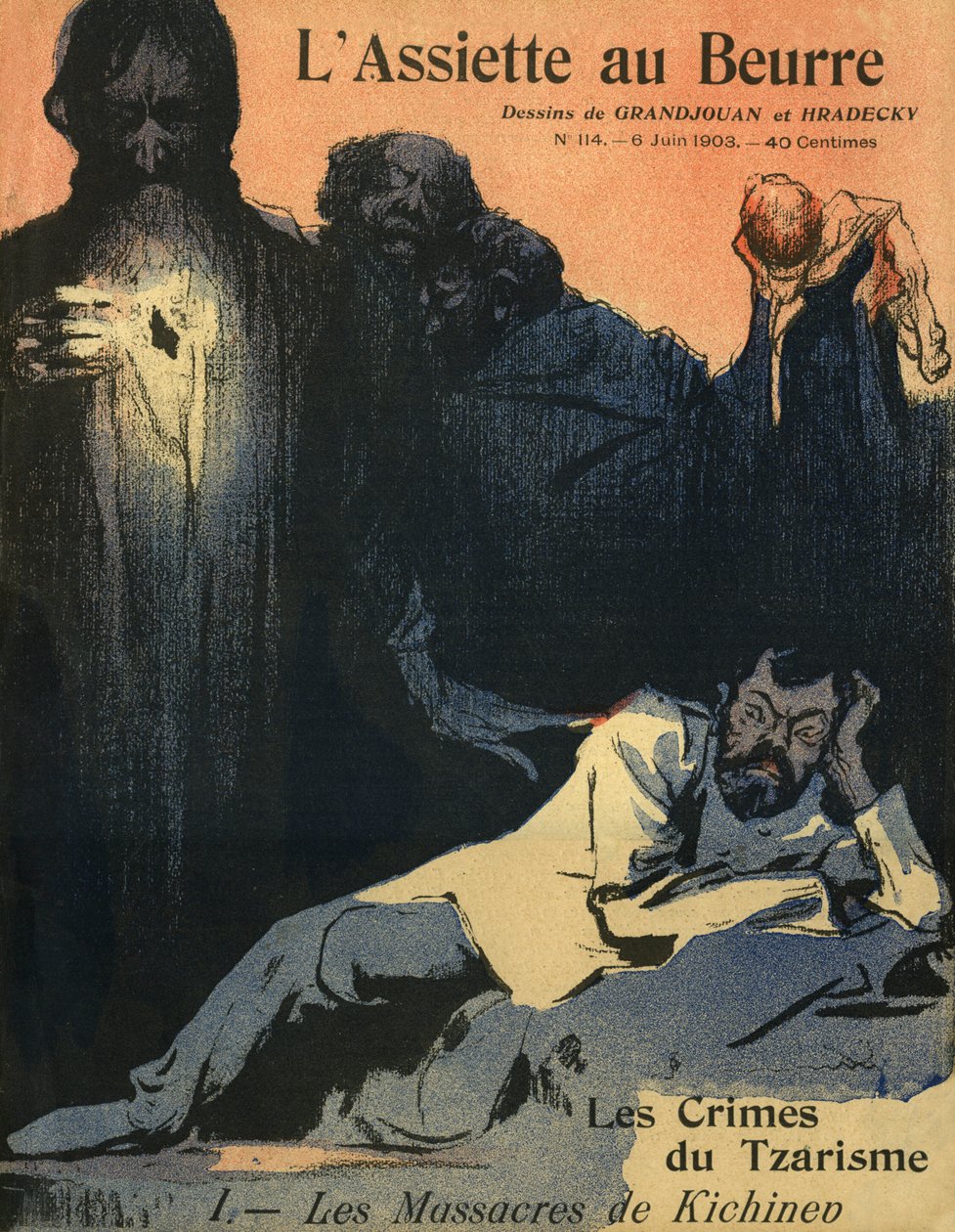 O Prato de Manteiga - Massacre de Kishinev de Vaclav Hradecky