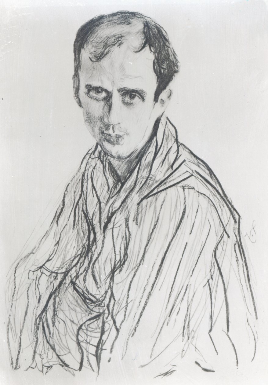 Michel Fokine, 1909 (otimista no papel) de Valentin Aleksandrovich Serov