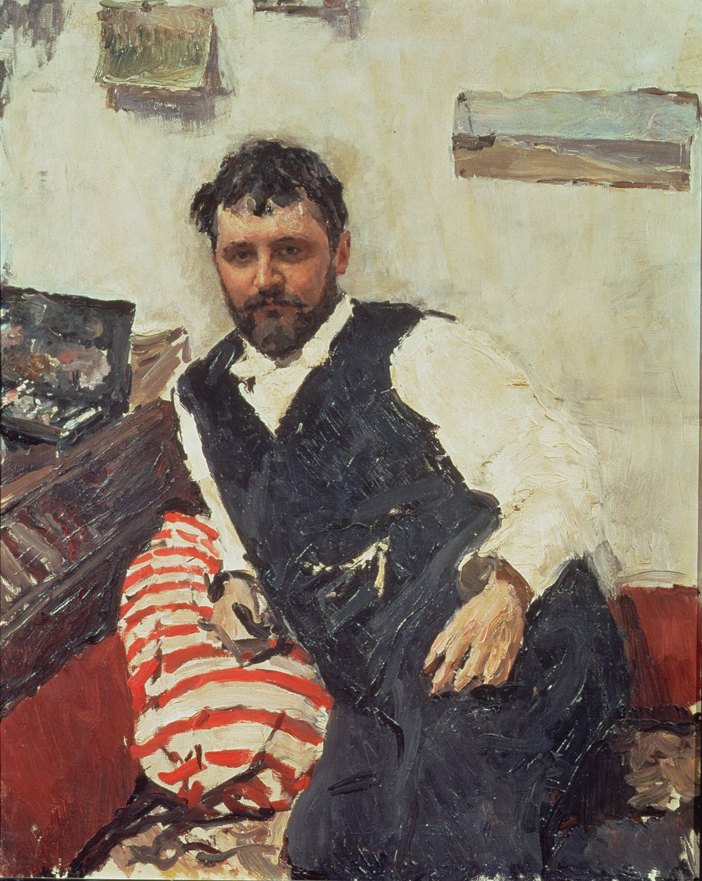 Retrato de Konstantin Korovin (1861-1939), 1891 de Valentin Aleksandrovich Serov