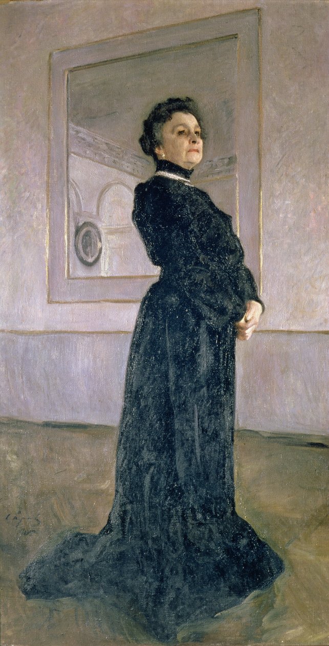 Retrato de Maria Nikolayevna Yermolova (1853-1928) 1905 de Valentin Aleksandrovich Serov