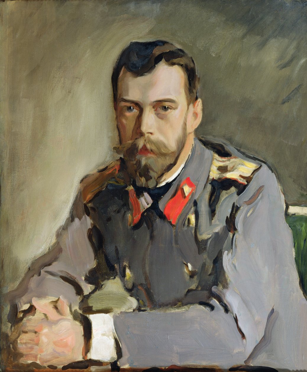 Retrato de Nicolau II, 1900 de Valentin Aleksandrovich Serov
