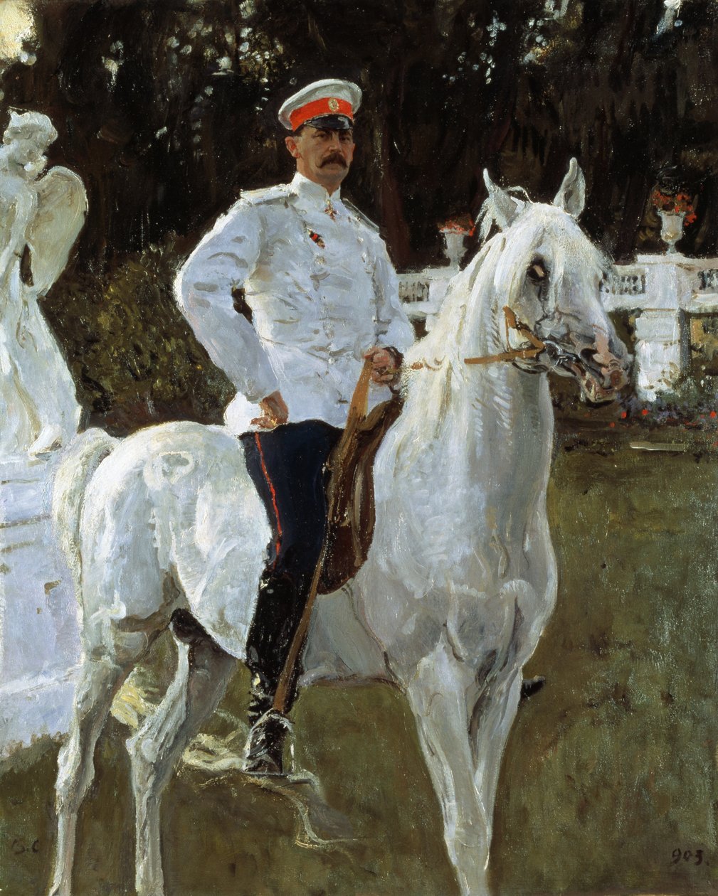 Retrato do príncipe Felix Yussupov (1887-1967) 1903 de Valentin Aleksandrovich Serov