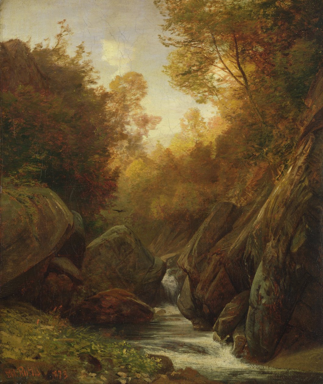 Mola da floresta, 1873 de Valentin Ruths