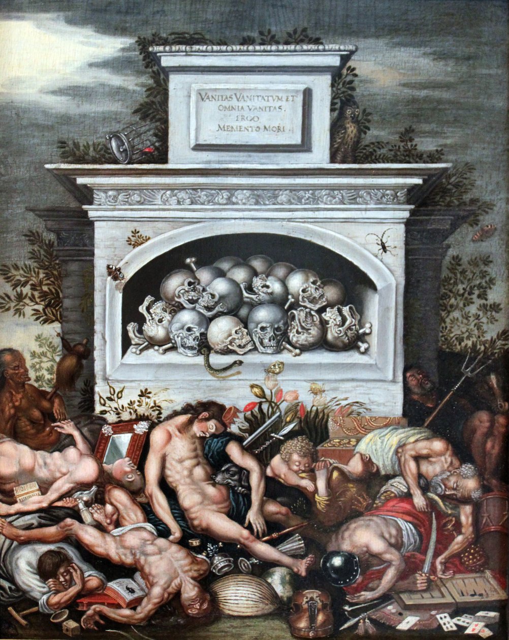Alegoria Vanitas de Valentin Wagner