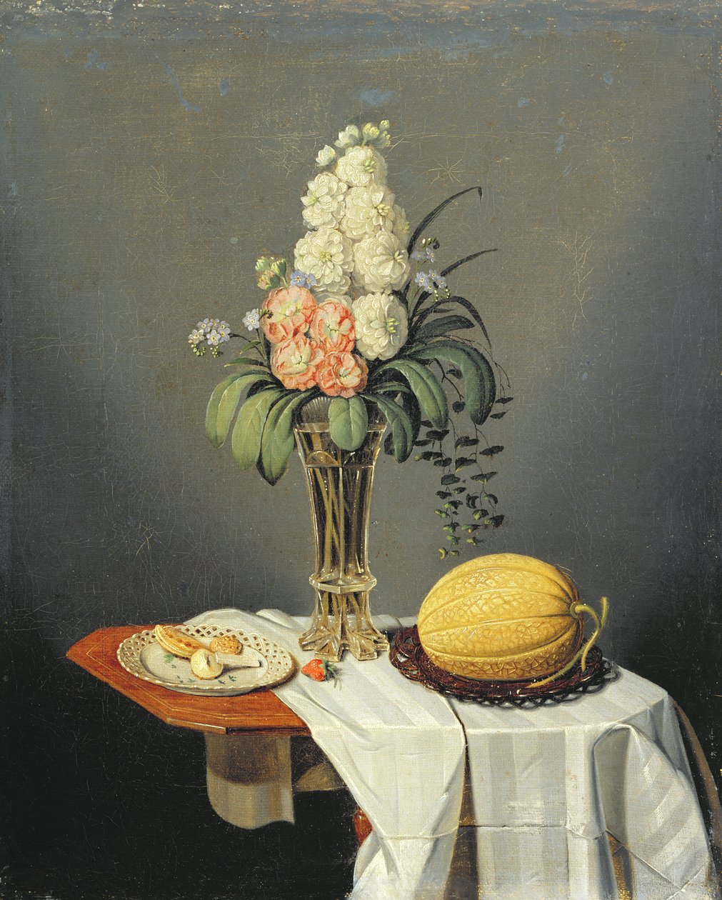 Ainda vida, 1843 de Valentin Wassner