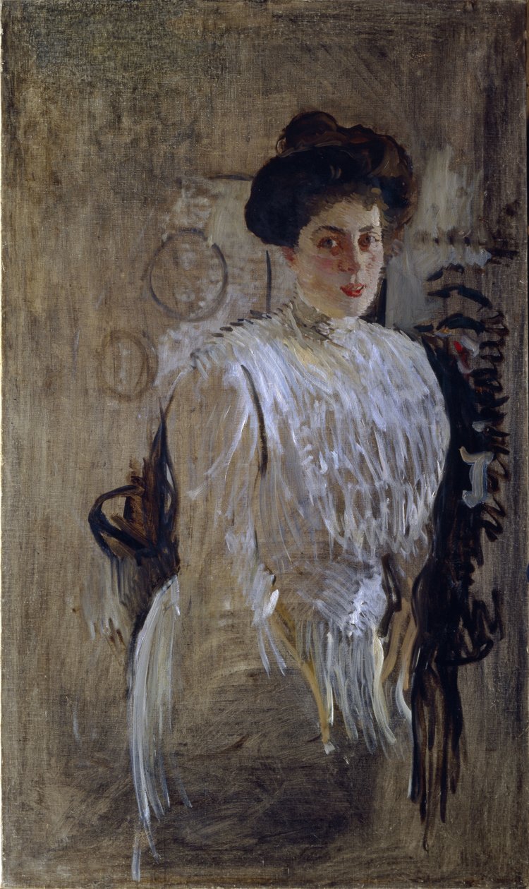 Retrato de Margarita Kirillovna Morozova, née Mamontova 1873-1958, 1910 de Valentin Aleksandrovich Serov