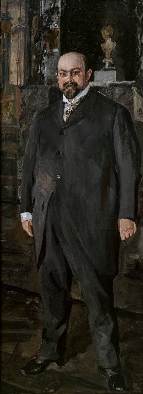 Retrato de Mikhail Abramovich Morozov de Valentin Aleksandrovich Serov