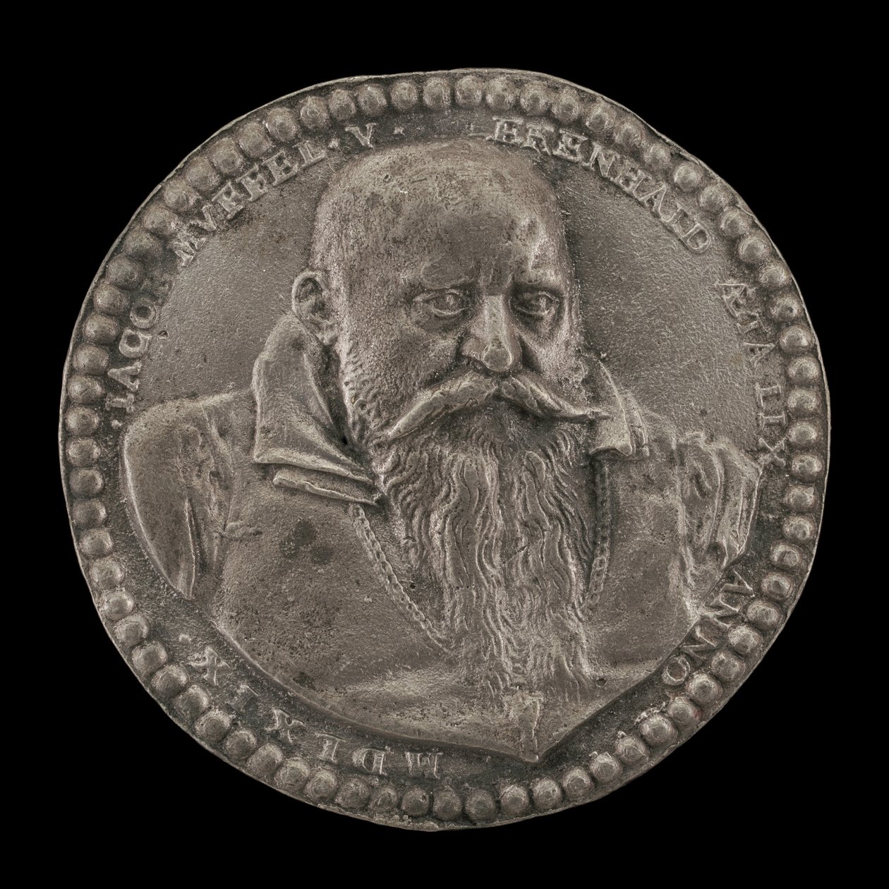 Jakob Muffel, 1509-1569, Patrício de Nuremberg, 1569. de Valentin Maler