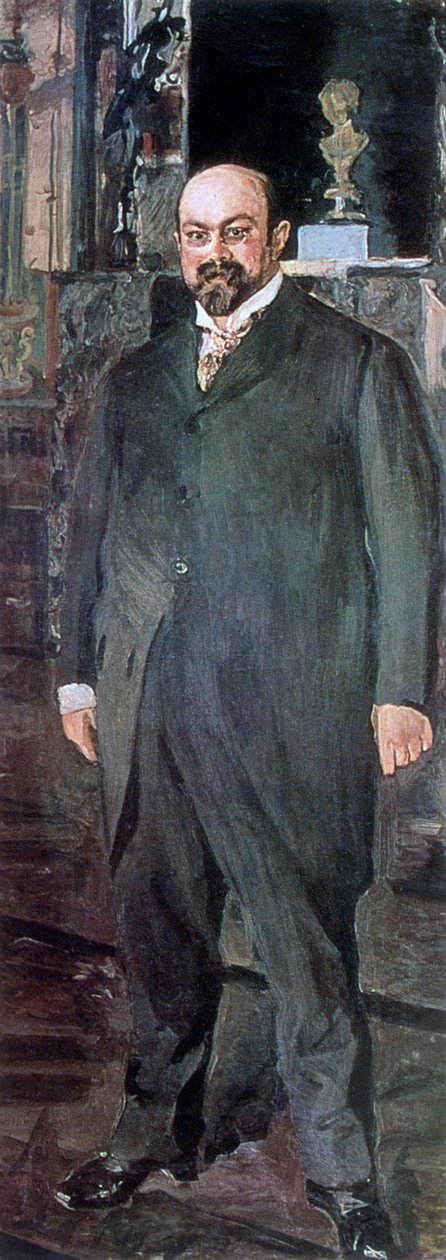 Retrato de Mikhail Abramovich Morozov, 1902 de Valentin Serov