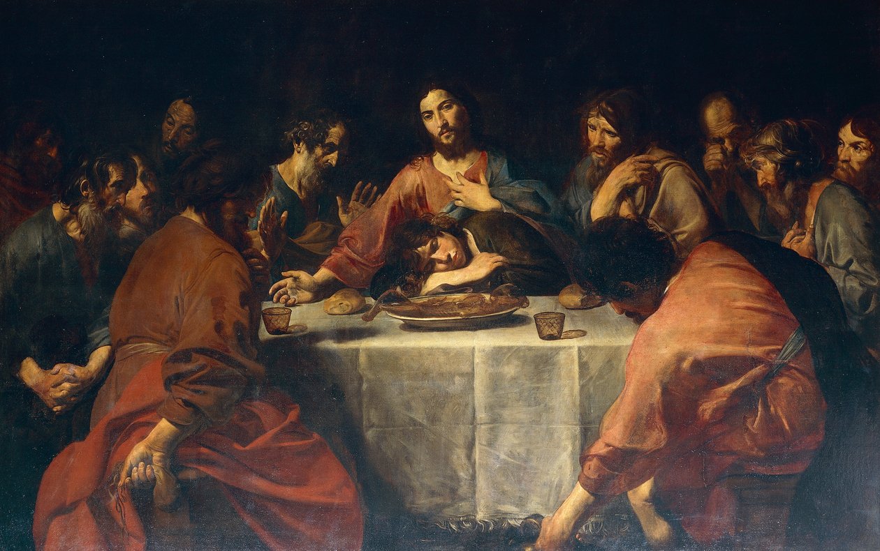 Última Ceia de Valentin de Boulogne
